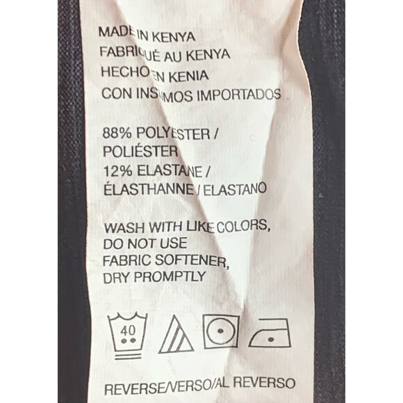 G.H. Bass Co. Mens Shirt Black XL Polo Short Sleeve Button Polyester No Pocket - Picture 7 of 9